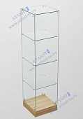 1 Витрина из стекла серия "Бюджет"