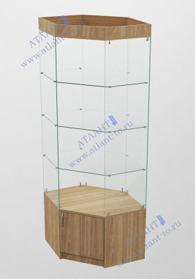 7ТК-Витрина из стекла серия "Бюджет"