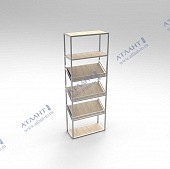 Стеллаж винный на металлокаркасе ВВП-23