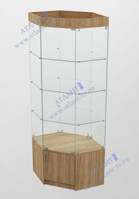 7ТДК-Витрина из стекла серия "Бюджет"